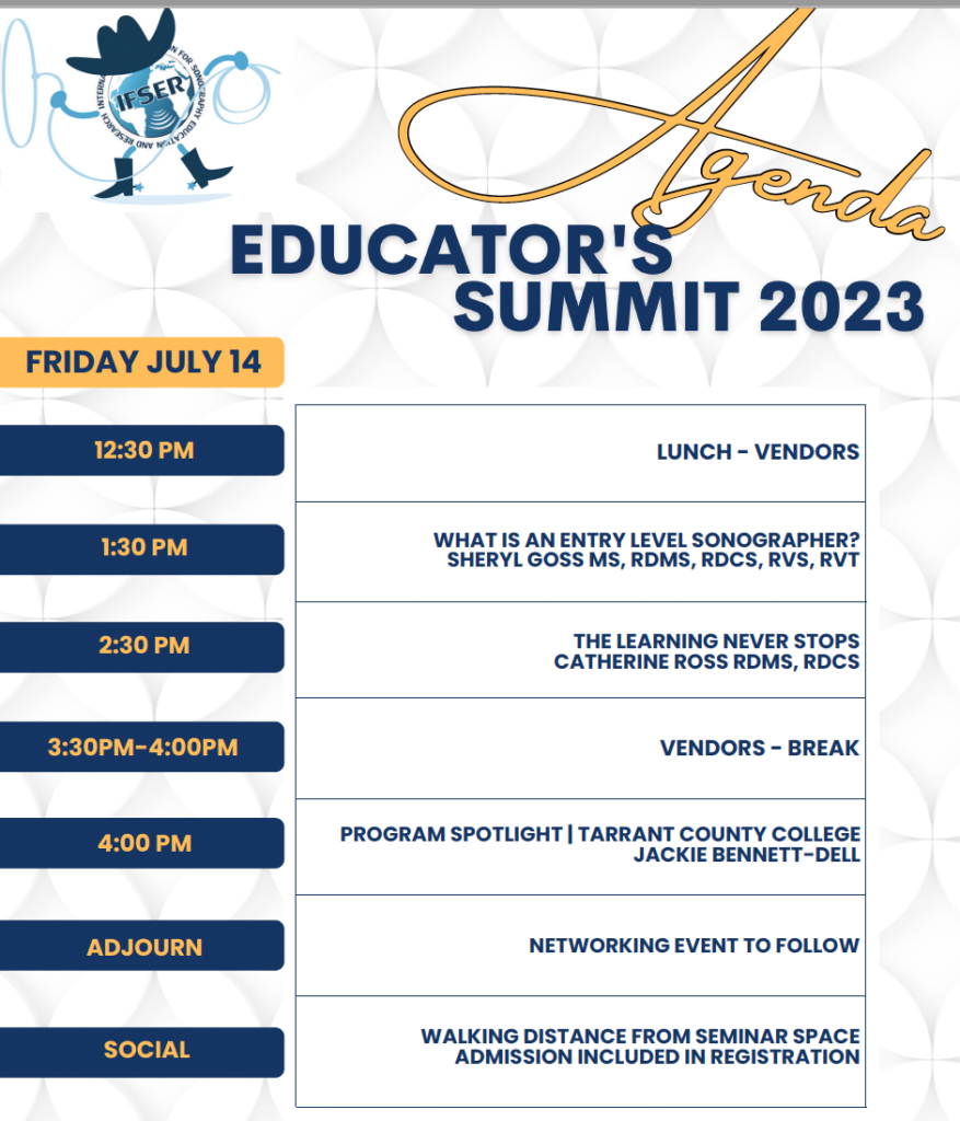 Educator’s Summit IFSER